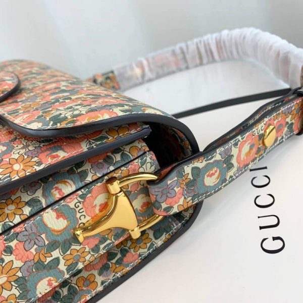 Replica Gucci Horsebit 1955 Liberty Bag - 602204 - Image 7