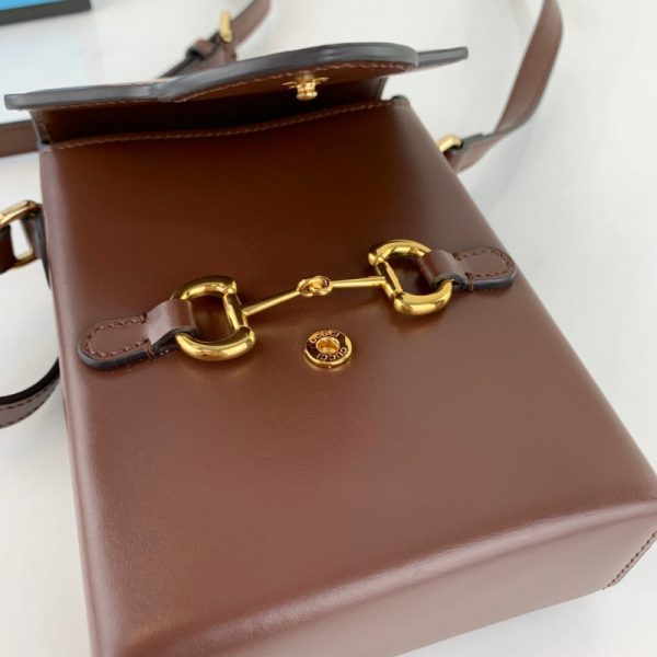 Replica Gucci Horsebit 1955 Mini Bag, Elegant & Timeless Design - Image 8