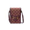 Best Replicas Bags - Replica Gucci Horsebit 1955 Mini Bag - Burgundy GG Canvas Shop For Best Louis Vuitton LV Replica Bags With Cheap Price