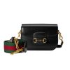 Best Replicas Bags - Replica Gucci Horsebit 1955 Mini Bag in Black Shop For Best Louis Vuitton LV Replica Bags With Cheap Price