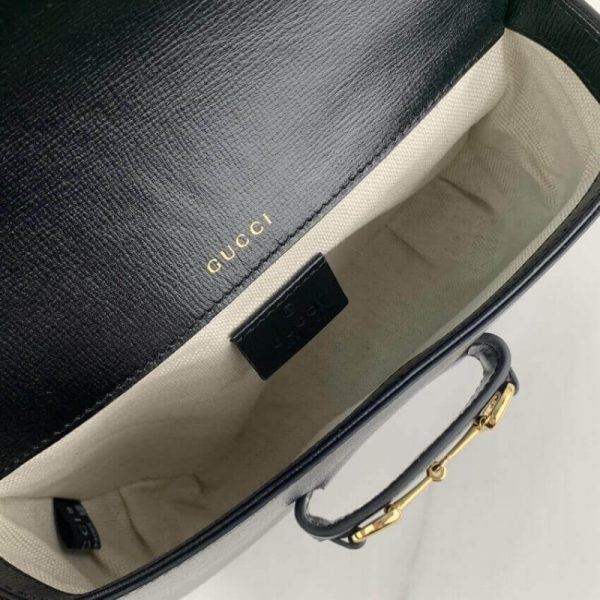 Replica Gucci Horsebit 1955 Mini Bag in Black - Image 13