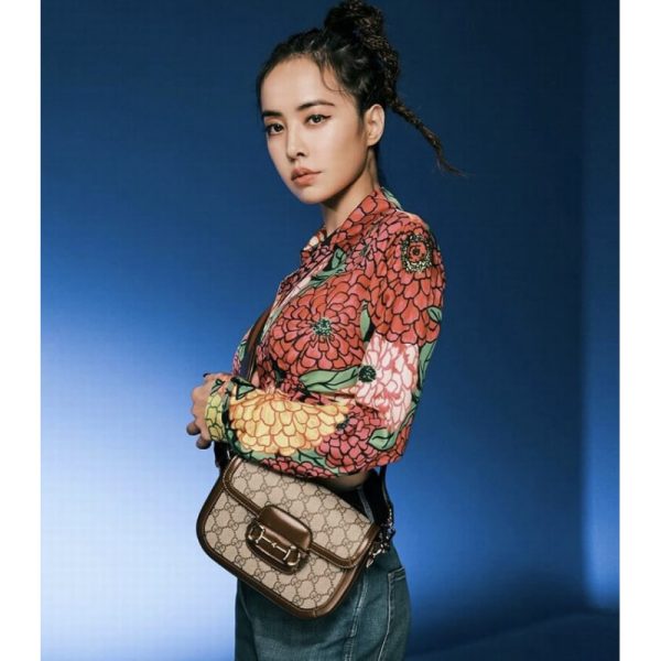Replica Gucci Horsebit 1955 Mini GG Supreme Bag - Image 2