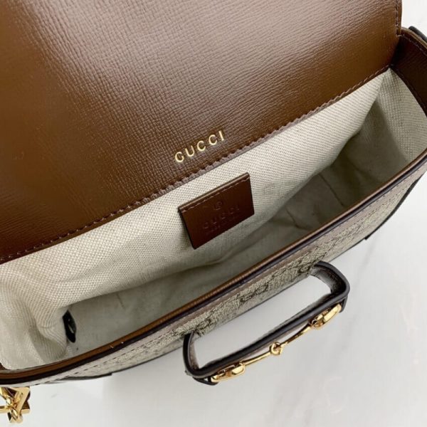 Replica Gucci Horsebit 1955 Mini GG Supreme Bag - Image 13