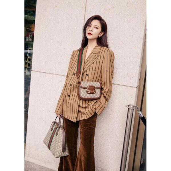 Replica Gucci Horsebit 1955 Mini GG Supreme Bag - Image 3