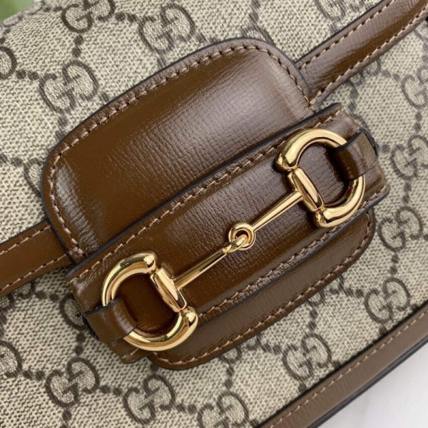 Replica Gucci Horsebit 1955 Mini GG Supreme Bag - Image 9
