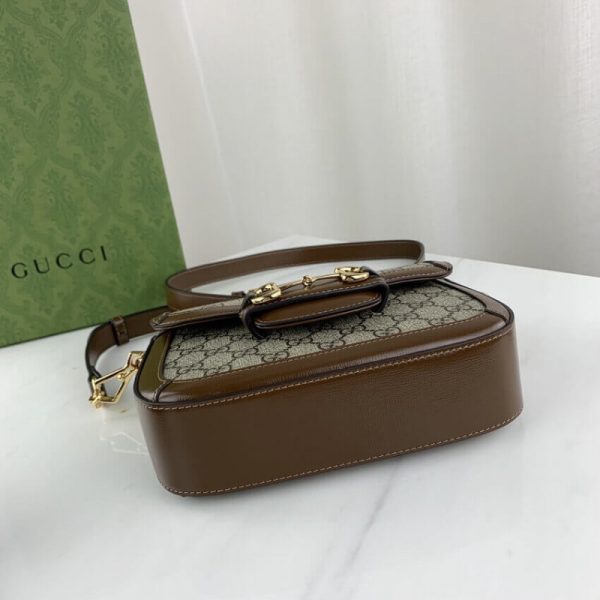 Replica Gucci Horsebit 1955 Mini GG Supreme Bag - Image 10