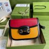 Best Replicas Bags - Replica Gucci Horsebit 1955 Small Brick/Sand Leather Bag Shop For Best Louis Vuitton LV Replica Bags With Cheap Price