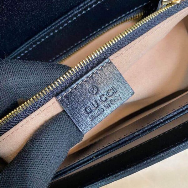 Replica Gucci Horsebit 1955 Small Brick/Sand Leather Bag - Image 9