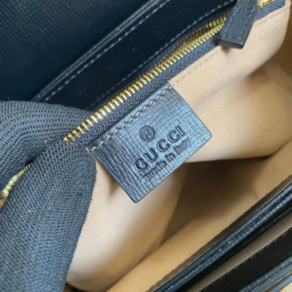 Gucci Horsebit 1955 Small Bag - White/Sand Leather Replica - Image 8