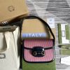 Best Replicas Bags - Replica Gucci Horsebit 1955 Small Pink Corduroy Bag Shop For Best Louis Vuitton LV Replica Bags With Cheap Price