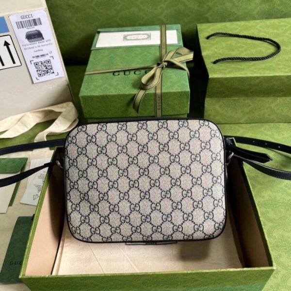 Replica Gucci 1955 Horsebit Small Blue Bag 645454 - Image 3