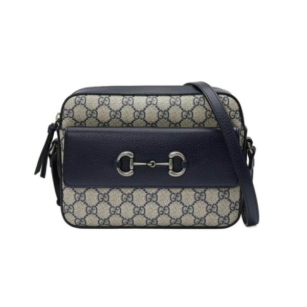 Replica Gucci 1955 Horsebit Small Blue Bag 645454