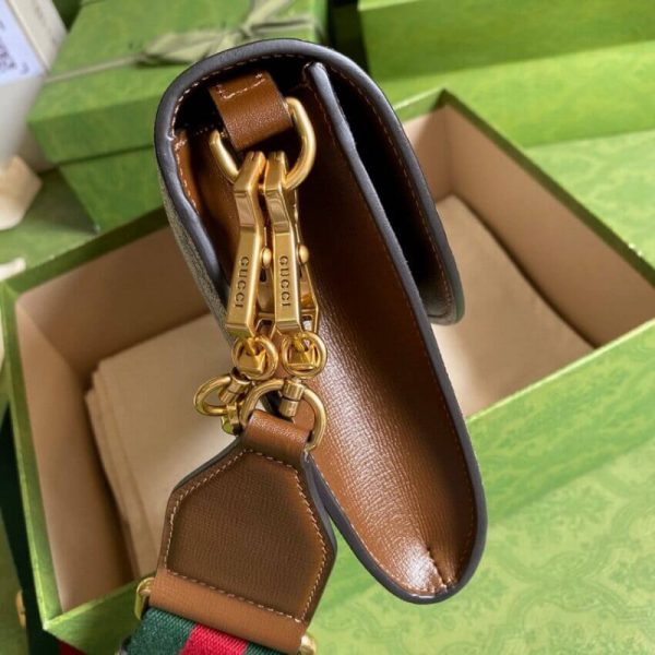 Replica Gucci Horsebit 1955 Small GG Supreme Bag - Image 8