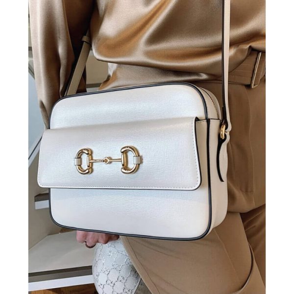 Gucci Horsebit 1955 Small Leather Shoulder Bag - Replica - Image 3