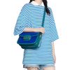 Best Replicas Bags - Gucci Horsebit 1955 Small Shoulder Bag in Blue & Green Leather Shop For Best Louis Vuitton LV Replica Bags With Cheap Price