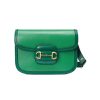 Best Replicas Bags - Green Leather Gucci Horsebit 1955 Small Shoulder Bag Replica Shop For Best Louis Vuitton LV Replica Bags With Cheap Price