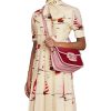 Best Replicas Bags - Gucci Replica Horsebit 1955 Shoulder Bag - Red & Pink Leather Shop For Best Louis Vuitton LV Replica Bags With Cheap Price