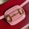 Best Replicas Bags - Gucci Replica Horsebit 1955 Shoulder Bag - Red & Pink Leather Shop For Best Louis Vuitton LV Replica Bags With Cheap Price