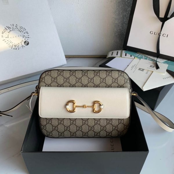 Gucci Horsebit 1955 Canvas Shoulder Bag Replica – Timeless Style - Image 2