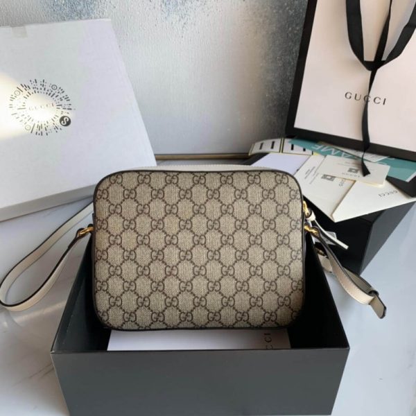 Gucci Horsebit 1955 Canvas Shoulder Bag Replica – Timeless Style - Image 3