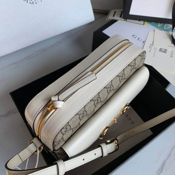 Gucci Horsebit 1955 Canvas Shoulder Bag Replica – Timeless Style - Image 7