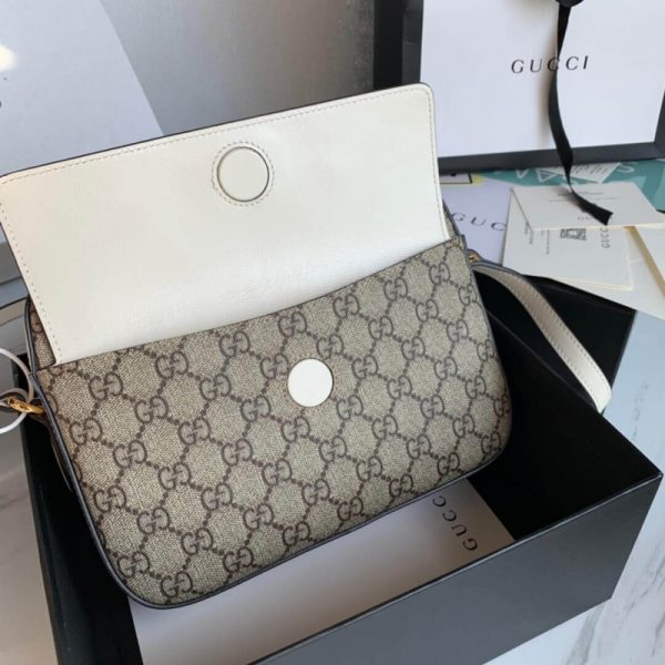 Gucci Horsebit 1955 Canvas Shoulder Bag Replica – Timeless Style - Image 8