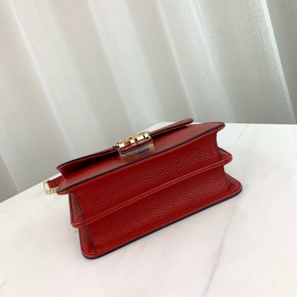 Gucci Interlocking Chain Leather Crossbody Bag 510304 Replica - Image 13