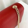 Best Replicas Bags - Gucci Interlocking Chain Leather Crossbody Bag 510304 Replica Shop For Best Louis Vuitton LV Replica Bags With Cheap Price