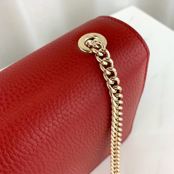 Gucci Interlocking Chain Leather Crossbody Bag 510304 Replica - Image 15