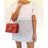 Best Replicas Bags - Gucci Interlocking Chain Leather Crossbody Bag 510304 Replica Shop For Best Louis Vuitton LV Replica Bags With Cheap Price