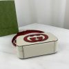 Best Replicas Bags - Replica Gucci G Mini White Leather Crossbody Bag 658230 Shop For Best Louis Vuitton LV Replica Bags With Cheap Price