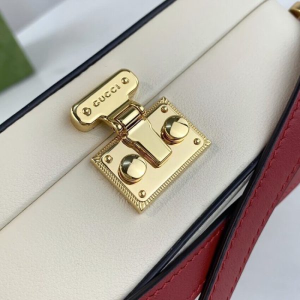 Replica Gucci G Mini White Leather Crossbody Bag 658230 - Image 9