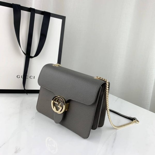 Gucci Replica Interlocking G Crossbody Bag - 20cm Chain Design - Image 2
