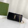 Best Replicas Bags - Replica Gucci Jackie 1961 Chain Wallet in Calfskin Shop For Best Louis Vuitton LV Replica Bags With Cheap Price