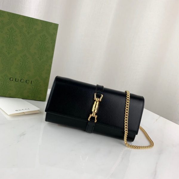 Replica Gucci Jackie 1961 Chain Wallet in Calfskin - Image 2