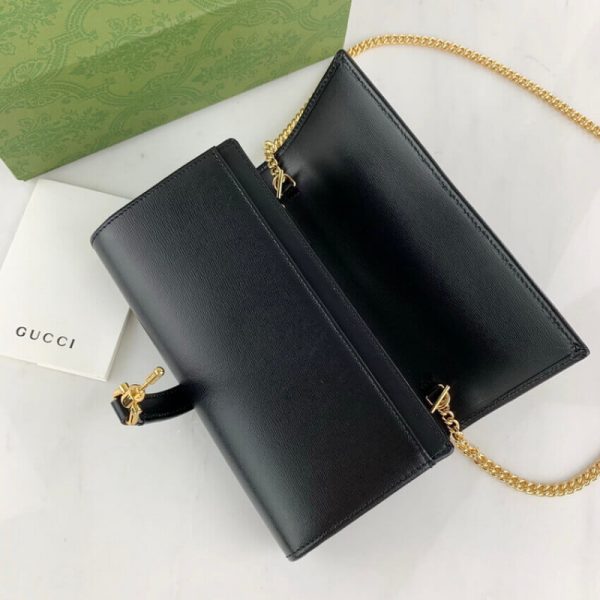 Replica Gucci Jackie 1961 Chain Wallet in Calfskin - Image 6