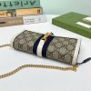 Best Replicas Bags - Gucci Jackie 1961 Replica Chain Wallet in White Shop For Best Louis Vuitton LV Replica Bags With Cheap Price