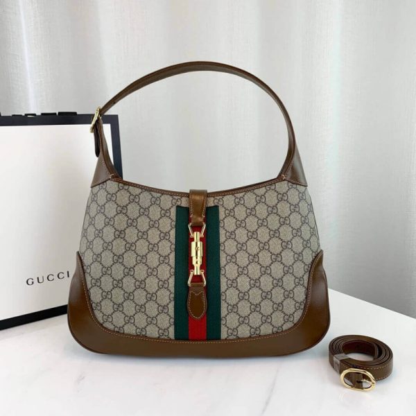 Replica Gucci Jackie 1961 Medium Hobo Bag in Leather - Image 3