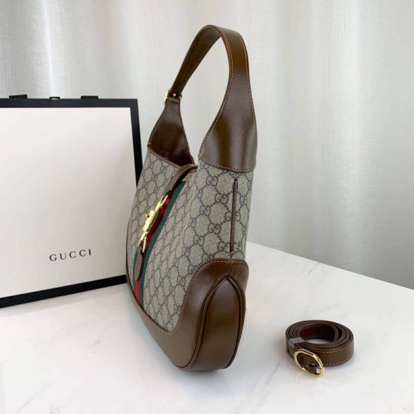 Replica Gucci Jackie 1961 Medium Hobo Bag in Leather - Image 5
