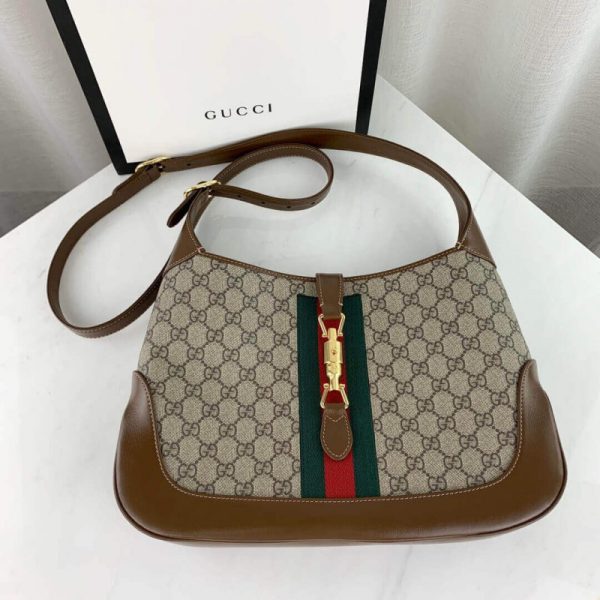Replica Gucci Jackie 1961 Medium Hobo Bag in Leather - Image 6