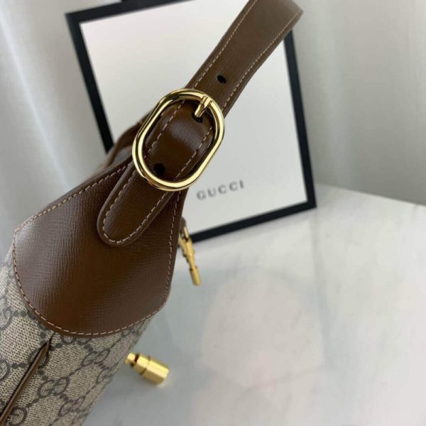 Replica Gucci Jackie 1961 Medium Hobo Bag in Leather - Image 9