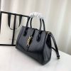 Best Replicas Bags - Replica Gucci Jackie 1961 Black Leather Medium Tote Bag Shop For Best Louis Vuitton LV Replica Bags With Cheap Price