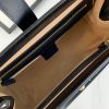 Best Replicas Bags - Replica Gucci Jackie 1961 Black Leather Medium Tote Bag Shop For Best Louis Vuitton LV Replica Bags With Cheap Price