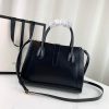 Best Replicas Bags - Replica Gucci Jackie 1961 Black Leather Medium Tote Bag Shop For Best Louis Vuitton LV Replica Bags With Cheap Price