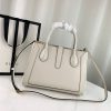 Best Replicas Bags - Replica Gucci Jackie 1961 White Leather Tote Bag Shop For Best Louis Vuitton LV Replica Bags With Cheap Price