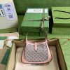 Best Replicas Bags - Gucci Jackie 1961 Mini GG Crystal Shoulder Bag - Black Shop For Best Louis Vuitton LV Replica Bags With Cheap Price