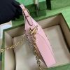 Best Replicas Bags - Gucci Jackie 1961 Mini GG Crystal Shoulder Bag - Black Shop For Best Louis Vuitton LV Replica Bags With Cheap Price