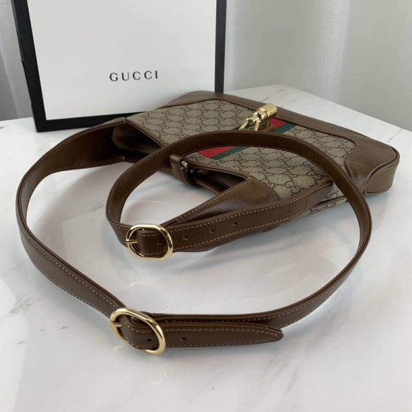 Replica Gucci Jackie 1961 Small Hobo Bag - Style 636706 - Image 7
