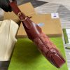 Best Replicas Bags - Replica Gucci Jackie 1961 Small Burgundy GG Canvas Shoulder Bag Shop For Best Louis Vuitton LV Replica Bags With Cheap Price