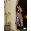 Best Replicas Bags - Replica Gucci Jackie 1961 Small Burgundy GG Canvas Shoulder Bag Shop For Best Louis Vuitton LV Replica Bags With Cheap Price